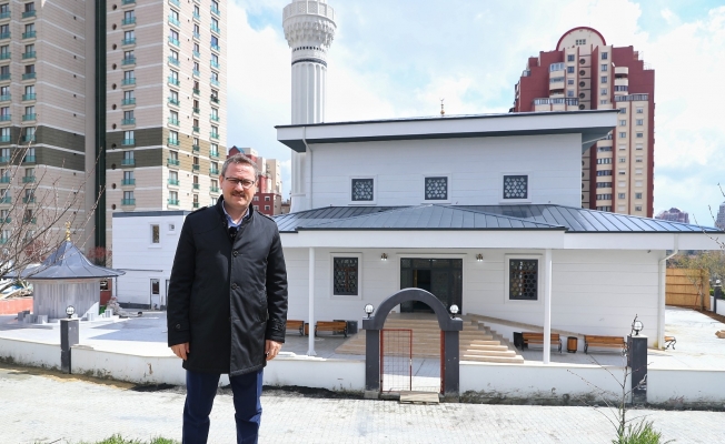 Başakşehir Derviş Ağa Camii ibadete açılıyor