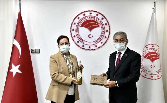 Başkan Kaplan, Koçarlılı üreticilerin taleplerini Ankara’ya taşıdı