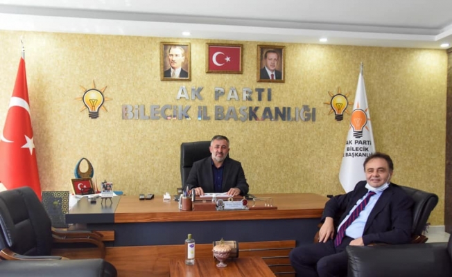 Belediye Başkanı Şahin’den AK Parti’ye ziyaret