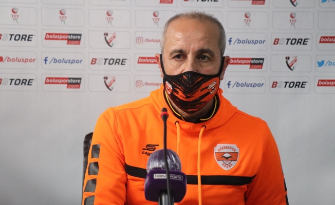 Boluspor - Adanaspor maçının ardından
