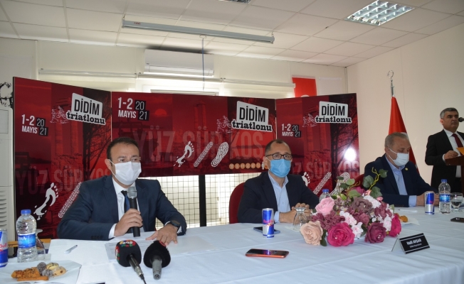 “Didim Triatlon Türkiye Kupası” yarışlarının tanıtımı yapıldı