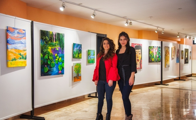 Narven Sanat Sokağı’nda "Rengin Derinliği" sergisi açıldı