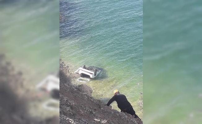 Otomobil Van Gölü’ne uçtu: 4 yaralı