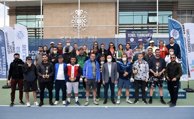 Senyör Tenis Turnuvası’nda kupalar sahiplerini buldu