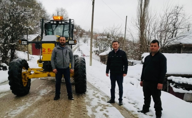 Sinop’ta 18 kapalı köy yolu açıldı