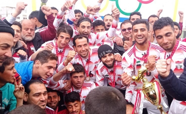 Suriye Ligi şampiyonu Elbabspor