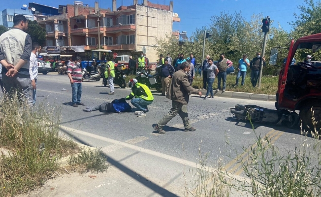 Trafik kazasında yaralanan motosiklet sürücüsü hastanede hayatını kaybetti