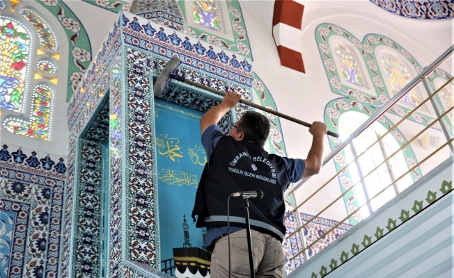 Ümraniye’de ibadethaneler Ramazan’a hazır