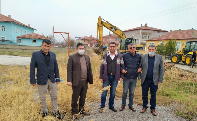 Yerköy Belediye yeni park çalışmalarına başladı