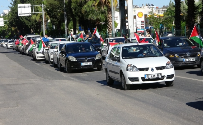 Adıyaman’da Kudüs için Kıyam konvoyu düzenlendi