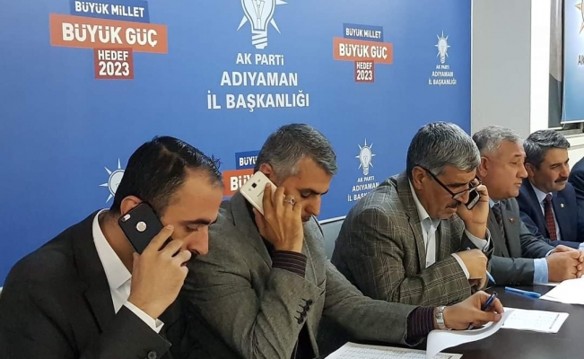 AK Parti 34 bin üyesine telefonla ulaştı