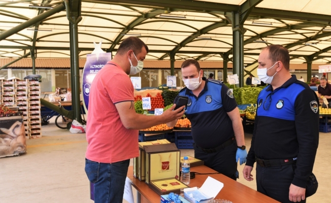 Altınordu’da pazarlar denetlendi