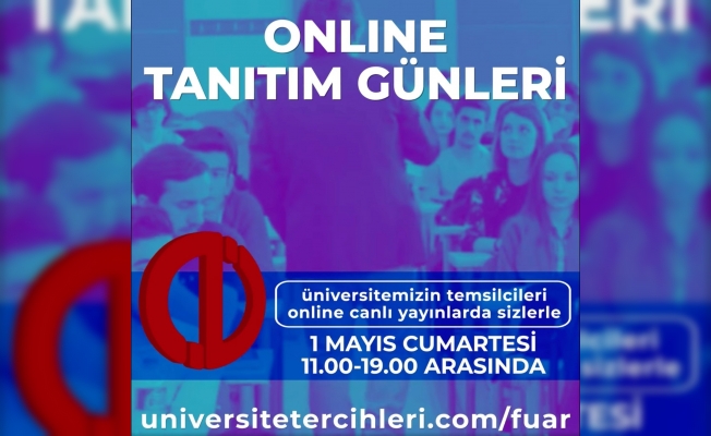 Anadolu Üniversitesi çevrim içi tanıtım etkinliklerine devam ediyor