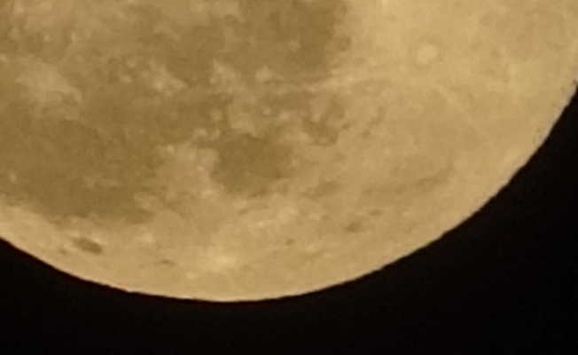 Ardahan’da muhteşem Süper Ay manzarası