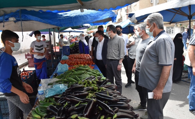 Başkan Beyoğlu, pazar yerlerini denetledi