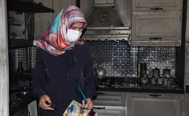 Boşanma aşamasındaki adam davalık olan evini benzin dökerek ateşe verdi