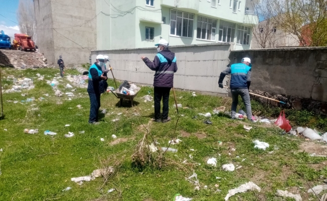 Çaldıran Belediyesinden temizlik seferberliği