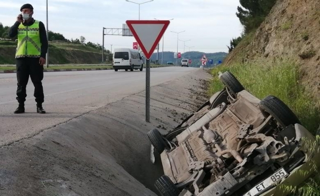 Çan’da trafik kazası : 3 yaralı