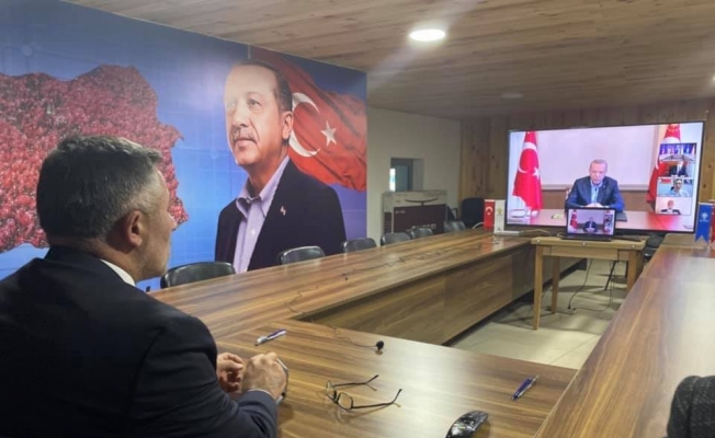 Cumhurbaşkanı Erdoğan’ın da katıldığı video konferans toplantısında yer aldı