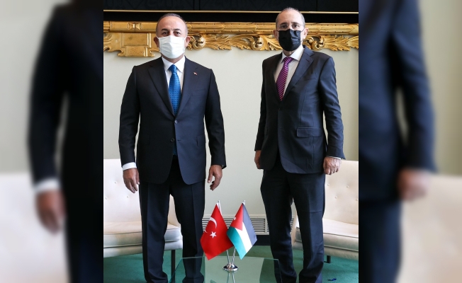 Dışişleri Bakanı Çavuşoğlu, Ürdün Dışişleri Bakanı es-Safedi ile görüştü