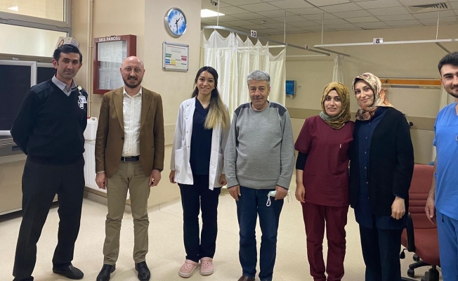 Dr. Erdem Günaydın sağlık çalışanlarını yalnız bırakmadı