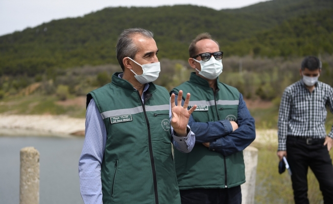 DSİ Genel Müdürü Yıldız, Uşak’ta incelemede bulundu