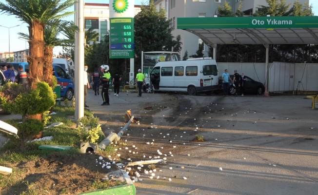 ‘Dur’ ihtarına uymayıp kaçmaya başladı, kaza yapınca yakalandı