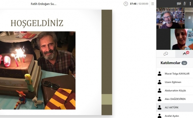 Eğitim Fakültesi tarafından “Çocuk Edebiyatının Mavi Yüzü: Fatih Erdoğan” çevrimiçi söyleşisi düzenledi