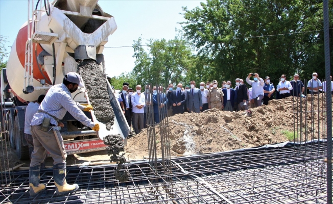 Elazığ Derviş Ali Camii’nin temeli atıldı