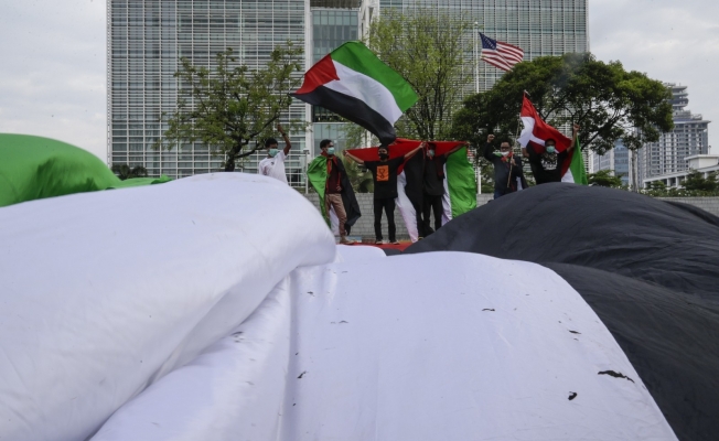 Filistin’e destek protestoları