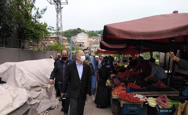 Gülüç’te pazar yeri denetimi