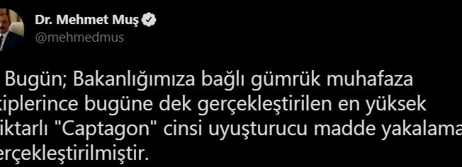 Gümrük Muhafaza ekipleri Hatay’da rekor miktarda Captagon ele geçirdi