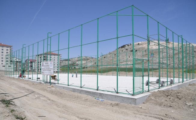 Isparta’da 16 semt spor sahası inşa ediliyor