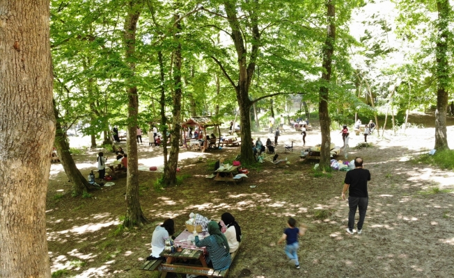 İstanbullular Belgrad Ormanı’na akın etti