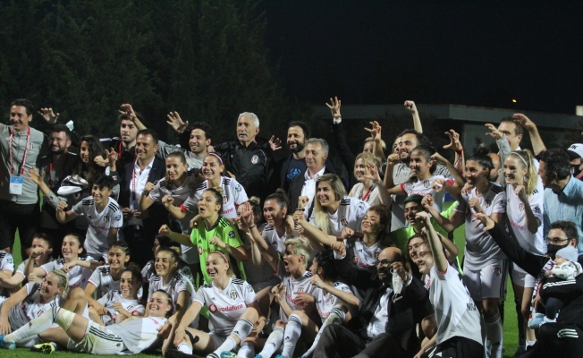 Kadınlar Ligi şampiyonu Beşiktaş Vodafone oldu
