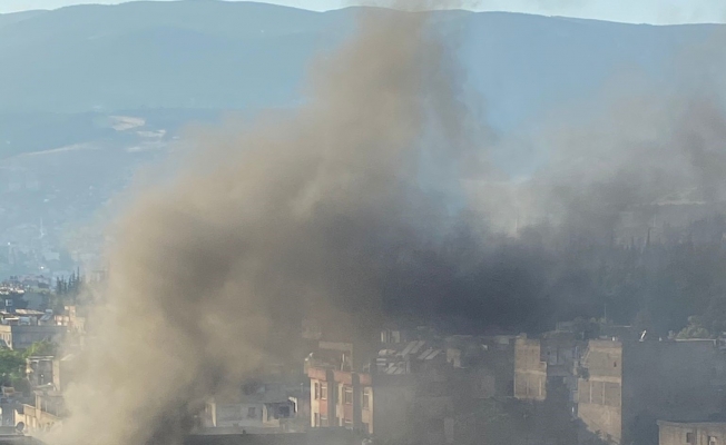 Kahramanmaraş’ta hurda deposunda yangın