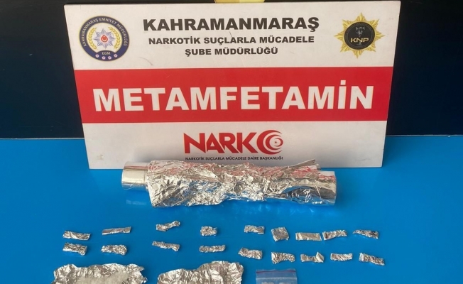 Kahramanmaraş’ta uyuşturucuya 2 tutuklama