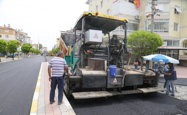 Karaman Belediyesinden asfalt çalışmaları