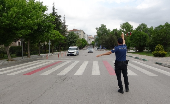 Kırklareli’nde tam kapanmada denetimler devam ediyor