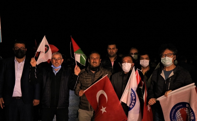 Kırşehir’de Memur-Sen ve sendikalar İsrail zulmünü kınadı