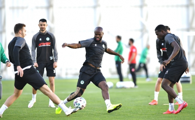 Konyaspor, Trabzonspor maçı hazırlıklarını tamamladı