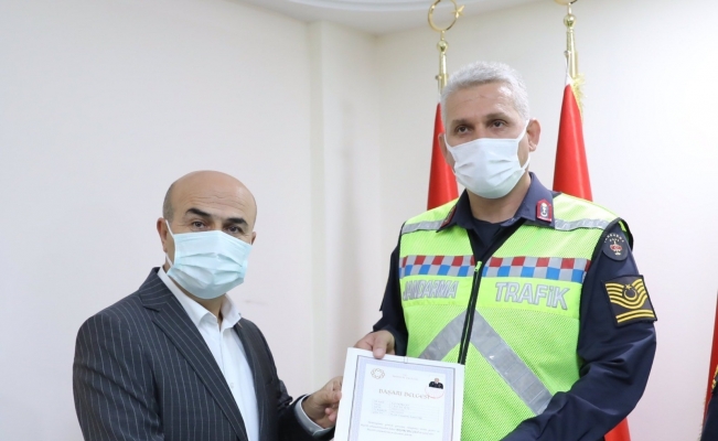 Mardin’de başarılı trafik görevlileri ödüllendirildi