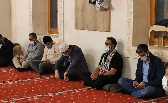 Mardin’de vatandaşlar Mescid-i Aksa için duada buluştu