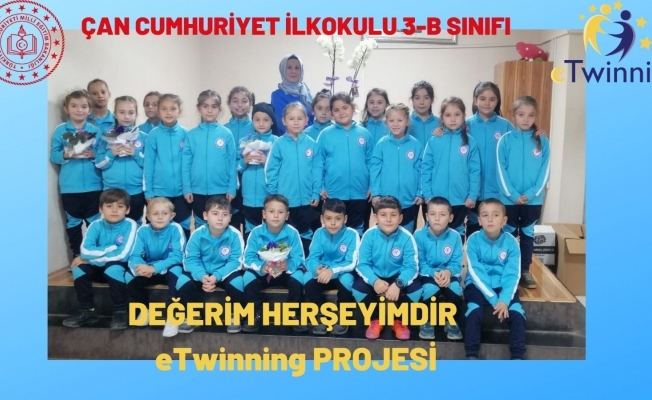 Öğrencilerden ‘Değerim her şeyimdir’ projesi