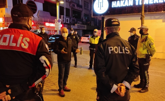 Polis ekipleri şehirde 100’e yakın noktada denetimlerini sürdürüyor