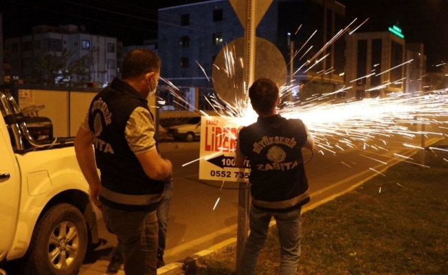 Şanlıurfa’da görüntü kirliliğine geçit verilmiyor
