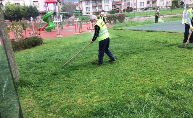 Serdivan’da parklar tam kapanma sonrasına hazırlanıyor