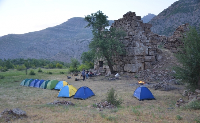 Şırnak huzurun başkenti oldu, sporcular hiç gidilmeyen dağlarda kamp kurdu