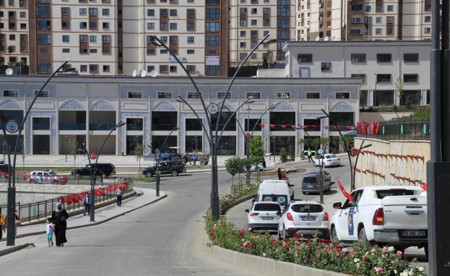 Şırnak’ta konvoylu 19 Mayıs kutlaması