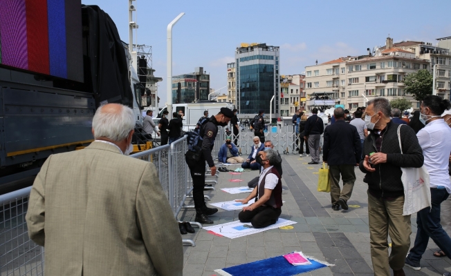 Taksim Camii açılışı öncesi son hazırlıklar